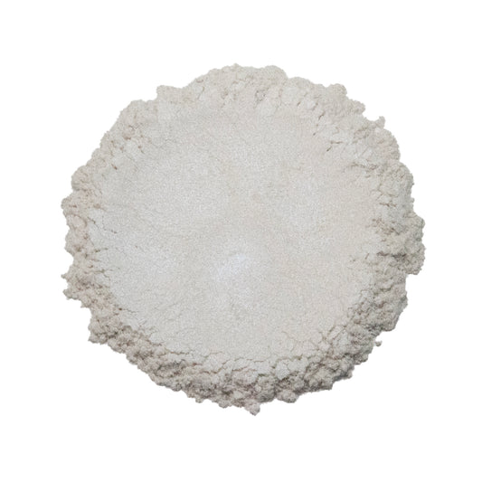 CP-225 Pearl Blue Interference Mica Powder: Pearl luster white powder with a blue reflection for Cosmetics, Epoxy Resin, Auto Paint, House Paint, Water Colors, Soap Making, Candle Making, Plastic, Jewelry, Glass, Ceramics, Silicone and many other industrial and craft applications.
