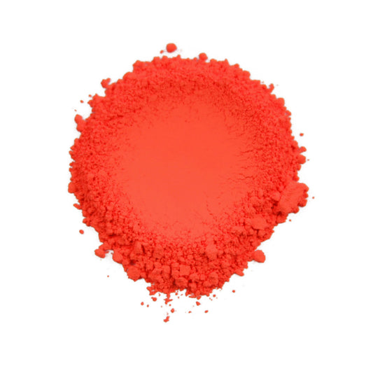 CP-25 Neon Peach Red: Fluorescent Matte, Bright Neon Powder for Epoxy Resin, Nail Art, Nail Polish, Polymer Clay,  Auto Paint, House Paint, Water Colors, Soap Making, Candle Making, Plastic, Jewelry, Glass, Ceramics, Silicone and many other industrial and craft applications.