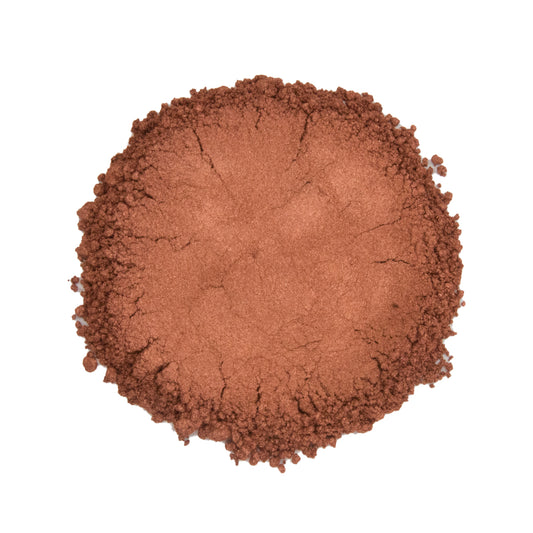 CP-522 Satin Red Brown is a Silky Luster Mica Powder w/ a 5-25 micron size.
Approved for cosmetic use w/o restriction and available in a variety of sizes.
Popular for Cosmetic, Epoxy, Resin, Nail Polish, Polymer Clay, Paint, Soap, Candle, Plastic, Jewelry, Glass, Ceramic, Silicone, and many other applications.