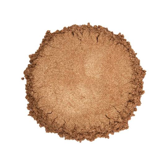 CP-530 Flash Bronze is a Shimmering Luster Mica Powder with a 10-100 micron size.  Approved for cosmetic use without restrictions & available in a variety of sizes.  Popular for Cosmetic, Epoxy, Resin, Nail Polish, Polymer Clay, Paint, Soap, Candle, Plastic, Jewelry, Glass, Ceramic, Silicone, & many other applications!