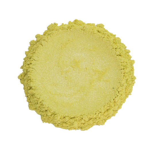 CP-6013 Lemon Yellow : Pearl Luster Powder for Cosmetics, Epoxy Resin, Nail Art, Nail Polish, Polymer Clay,  Auto Paint, House Paint, Water Colors, Soap Making, Candle Making, Plastic, Jewelry, Glass, Ceramics, Silicone and many other industrial and craft applications.