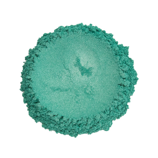 CP-6052 Sea Green : Pearl Luster Powder for Cosmetics, Epoxy Resin, Nail Art, Nail Polish, Polymer Clay,  Auto Paint, House Paint, Water Colors, Soap Making, Candle Making, Plastic, Jewelry, Glass, Ceramics, Silicone and many other industrial and craft applications.