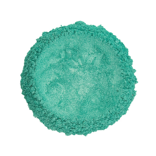 CP-6057 Sparkle Green : Shimmering Luster Powder for Cosmetics, Epoxy Resin, Nail Art, Nail Polish, Polymer Clay,  Auto Paint, House Paint, Water Colors, Soap Making, Candle Making, Plastic, Jewelry, Glass, Ceramics, Silicone and many other industrial and craft applications.