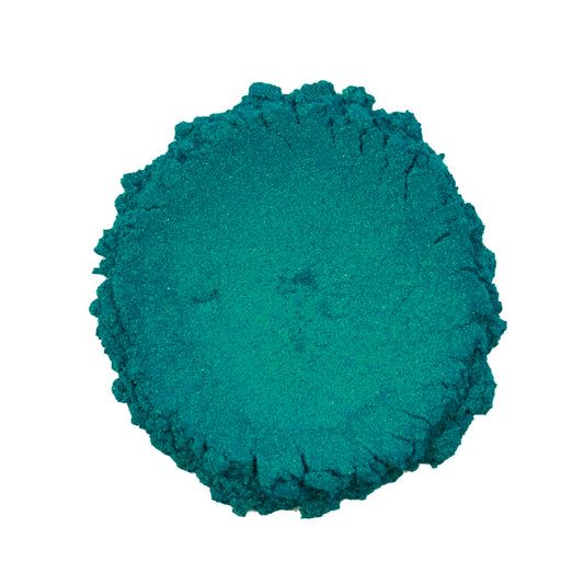 CP-6060 Turquoise Green: Pearl Luster Powder for Cosmetics, Epoxy Resin, Nail Art, Nail Polish, Polymer Clay,  Auto Paint, House Paint, Water Colors, Soap Making, Candle Making, Plastic, Jewelry, Glass, Ceramics, Silicone and many other industrial and craft applications.