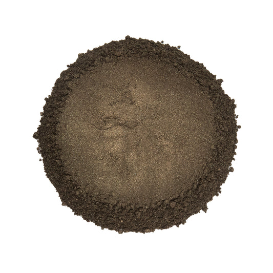 CP-6080 Cooper Brown is a darker brown Pearl Luster Mica Powder w/ a 10-60 micron size.
Approved for cosmetic use w/o restriction & available in a variety of sizes.
Popular for Cosmetic, Epoxy, Resin, Nail Polish, Polymer Clay, Paint, Soap, Candle, Plastic, Jewelry, Glass, Ceramic, Silicone, & other applications.