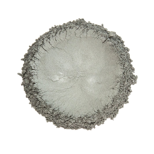 CP-6094 Satin White Grey is a Silky Luster Mica Powder with a 5-25 micron size. Approved for cosmetic use without restrictions and available in a variety of sizes.
Popular for Cosmetic, Epoxy, Resin, Nail Polish, Polymer Clay, Paint, Soap, Candle, Plastic, Jewelry, Glass, Ceramic, Silicone, and many other applications.