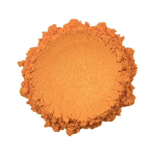 CP-66E1 Magic Orange : Silky Luster Powder for Cosmetics, Epoxy Resin, Nail Art, Nail Polish, Polymer Clay,  Auto Paint, House Paint, Water Colors, Soap Making, Candle Making, Plastic, Jewelry, Glass, Ceramics, Silicone and many other industrial and craft applications.