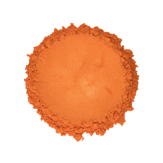 CP-6711 Satin Orange Yellow: Pearl Luster Powder for Cosmetics, Epoxy Resin, Nail Art, Nail Polish, Polymer Clay,  Auto Paint, House Paint, Water Colors, Soap Making, Candle Making, Plastic, Jewelry, Glass, Ceramics, Silicone and many other industrial and craft applications.