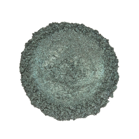 CP-7099 Superstar Green is a Green Sparkling Luster Synthetic Mica Powder with a 30-150 micron size.
Approved for cosmetic use WITH restrictions & available in a variety of sizes.
Popular for Cosmetic, Epoxy, Resin, Nail Polish, Polymer Clay, Paint, Soap, Candle, Plastic, Jewelry, Glass, Ceramic, Silicone, & many other applications.