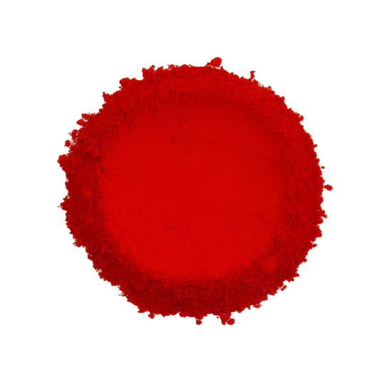 CP-D&C Red #6 Barium Lake: Dye that is Insoluble but miscible (dispersible) in water & oils. For Cosmetics with restrictions, Epoxy Resin, Nail Art, Nail Polish, Polymer Clay,  Auto Paint, House Paint, Water Colors, Candle Making, Plastic, Jewelry, Glass, Ceramics, Silicone and many other industrial and craft applications.