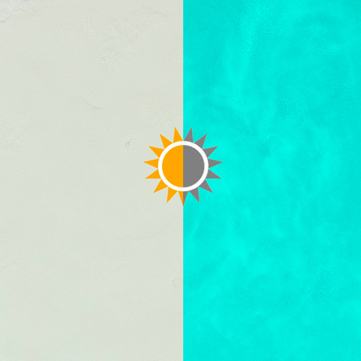 Glow in the Dark Aqua (Whitish Glows Aqua)