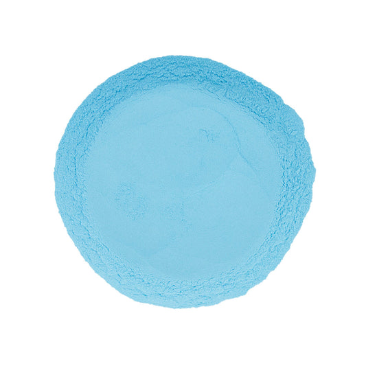 CP-GLO-GBB Glow in the Dark Sky Blue: Our "Glow in the Dark" pigments are approved for short term cosmetics use. Not all glow pigments activate well and light up. To activate them, expose them to strong light such as sunlight. For Cosmetics (for short term use), Epoxy Resin, Nail Art, Nail Polish, Polymer Clay,  Auto Paint, House Paint, Water Colors, Soap Making, Candle Making, Plastic, Jewelry, Glass, Ceramics, Silicone and many other industrial and craft applications.
