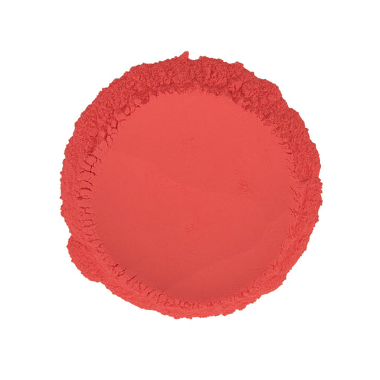 CP-GLO-R Glow in the Dark Red: Our "Glow in the Dark" pigments are approved for short term cosmetics use. Not all glow pigments activate well and light up. To activate them, expose them to strong light such as sunlight. For Cosmetics (for short term use), Epoxy Resin, Nail Art, Nail Polish, Polymer Clay,  Auto Paint, House Paint, Water Colors, Soap Making, Candle Making, Plastic, Jewelry, Glass, Ceramics, Silicone and many other industrial and craft applications.