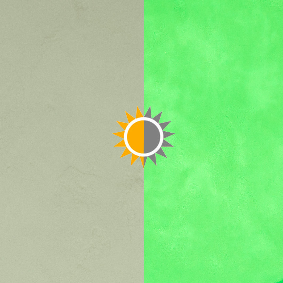 Glow in the Dark Yellow Green (Whitish Yellow Glows Green)
