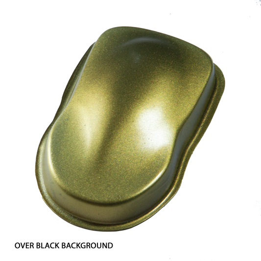 CP-68815 Deep Green Gold is a Duochrome Pearl Luster Mica Powder w/ a 10-60 micron size.

Approved for cosmetic use W/ restrictions & available in a variety of sizes.

Popular for Limited Cosmetic, Epoxy, Resin, Nail Polish, Polymer Clay, Paint, Candle, Plastic, Jewelry, Glass, Ceramic, Silicone, & more.
