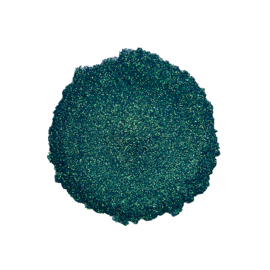 CP-965057 Rose Gold Green is a Color Shift (Chameleon) Pigment Powder w/ a 25-100 micron size.

Popular for Limited Cosmetic, Epoxy, Resin, Nail Polish, Polymer Clay, Paint, Soap, Candle, Plastic, Jewelry, Ceramic, Silicone, & many other applications.