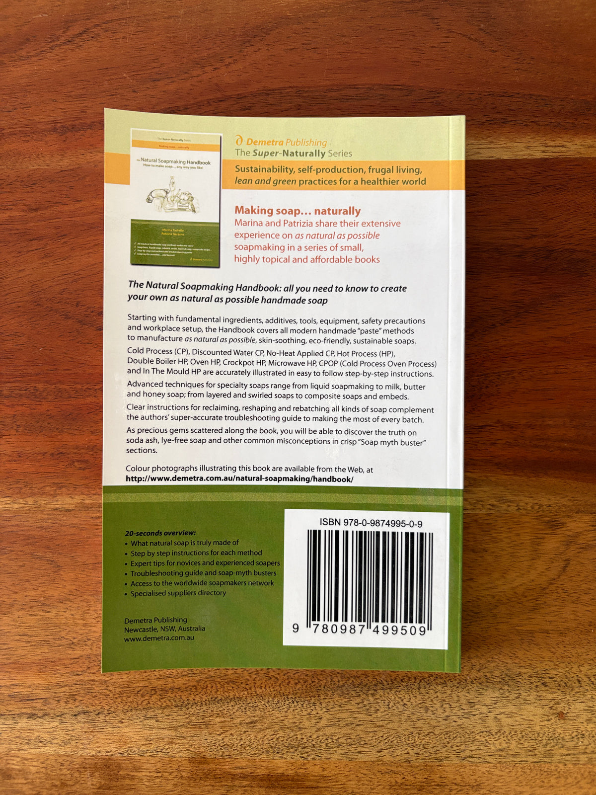 Natural Soapmaking Handbook (SALE)