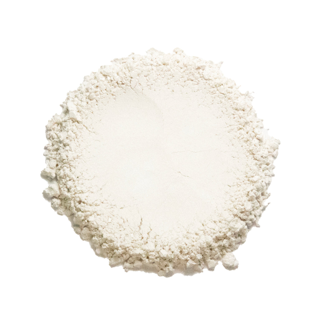 White Sands, White Mica Powder, Mica Powder, 5 Gram Container 