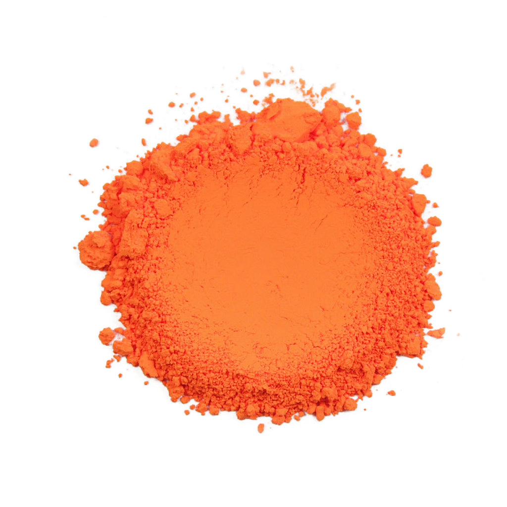 Bright Neon Orange Background