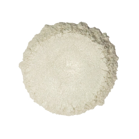 CP-249 Flash Gold Interference Mica Powder: Sparkly white powder with gold reflection for Cosmetics, Epoxy Resin, Auto Paint, House Paint, Water Colors, Soap Making, Candle Making, Plastic, Jewelry, Glass, Ceramics, Silicone and many other industrial and craft applications. 