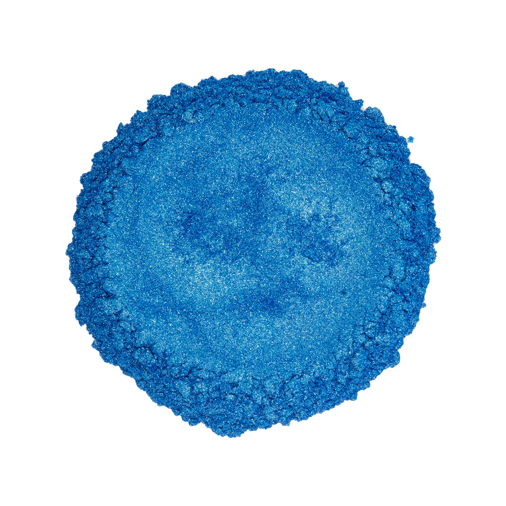 CP-6045 Sapphire Blue: Pearl Luster Powder for Cosmetics, Epoxy Resin, Nail Art, Nail Polish, Polymer Clay,  Auto Paint, House Paint, Water Colors, Soap Making, Candle Making, Plastic, Jewelry, Glass, Ceramics, Silicone and many other industrial and craft applications. 
