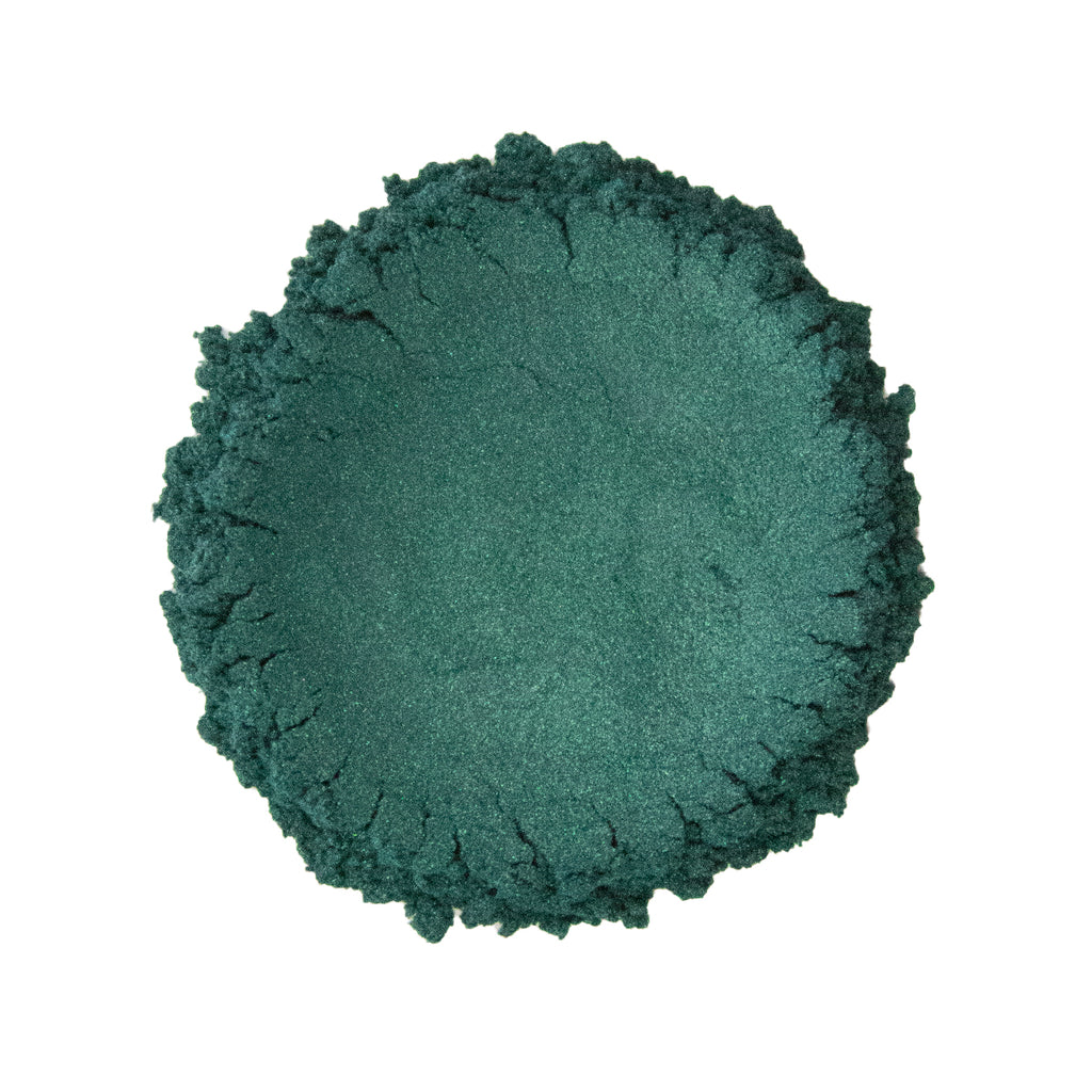CP-6055 Blackish Green: Pearl Luster Powder for Cosmetics, Epoxy Resin, Nail Art, Nail Polish, Polymer Clay,  Auto Paint, House Paint, Water Colors, Soap Making, Candle Making, Plastic, Jewelry, Glass, Ceramics, Silicone and many other industrial and craft applications. 