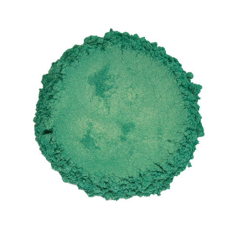 CP-6059 Green Blue : Pearl Luster Powder for Cosmetics, Epoxy Resin, Nail Art, Nail Polish, Polymer Clay,  Auto Paint, House Paint, Water Colors, Soap Making, Candle Making, Plastic, Jewelry, Glass, Ceramics, Silicone and many other industrial and craft applications. 