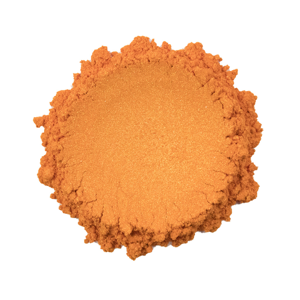 CP-66E1 Magic Orange : Silky Luster Powder for Cosmetics, Epoxy Resin, Nail Art, Nail Polish, Polymer Clay,  Auto Paint, House Paint, Water Colors, Soap Making, Candle Making, Plastic, Jewelry, Glass, Ceramics, Silicone and many other industrial and craft applications. 