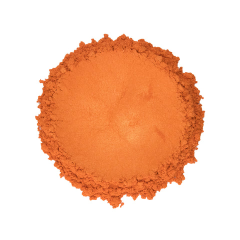 CP-6711 Satin Orange Yellow: Pearl Luster Powder for Cosmetics, Epoxy Resin, Nail Art, Nail Polish, Polymer Clay,  Auto Paint, House Paint, Water Colors, Soap Making, Candle Making, Plastic, Jewelry, Glass, Ceramics, Silicone and many other industrial and craft applications. 