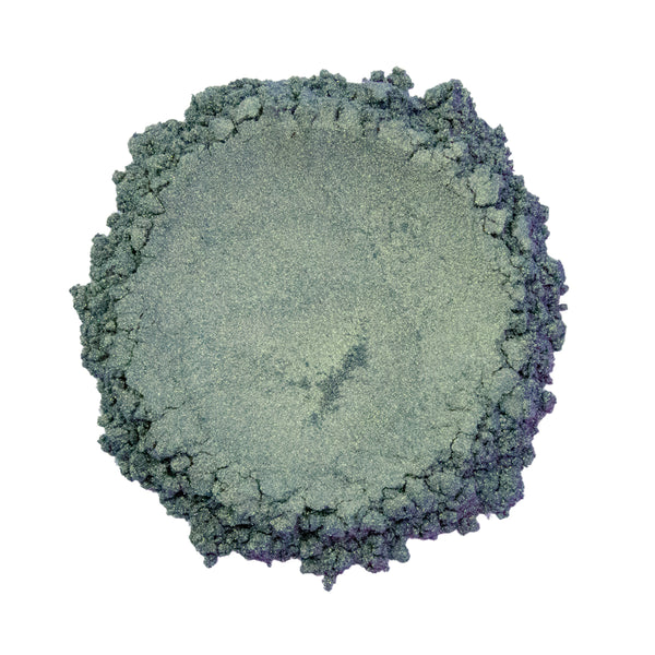 CP-67605 Blue Green Gold is a Duochrome Pearl Luster Mica Powder w/ a 10-60 micron size.  Approved for cosmetic use w/o restrictions & available in a variety of sizes.  Popular for Cosmetic, Epoxy, Resin, Nail Polish, Polymer Clay, Paint, Candle, Plastic, Jewelry, Glass, Ceramic, Silicone, Soap, & many other applications.