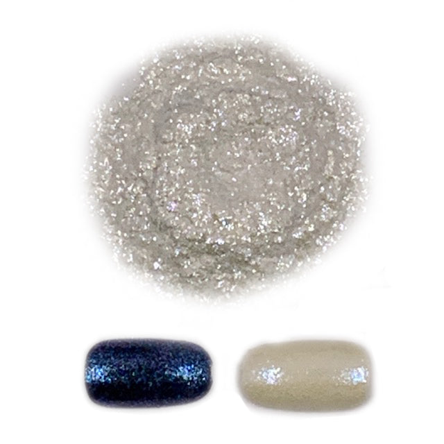 CP-7274 Syn Sparkle Blue is a sparkly white Interference Synthetic Fluorphlogopite (Synthetic Mica) Powder w/ a 200-700 micron size.

Popular for Cosmetic, Epoxy, Resin, Nail Polish, Polymer Clay, Paint, Watercolor, Soap, Candle, Plastic, Jewelry, Glass, Ceramic, Silicone, & many other applications.