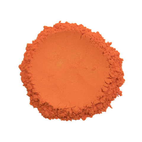 CP-7423 Syn Orange: Pearl Luster Powder, synthetic fluorphlogopite based pearls exhibit superior lustrous sparkling effect and high color purity for Cosmetics, Epoxy Resin, Nail Art, Nail Polish, Polymer Clay,  Auto Paint, House Paint, Water Colors, Soap Making, Candle Making, Plastic, Jewelry, Glass, Ceramics, Silicone and many other industrial and craft applications. 