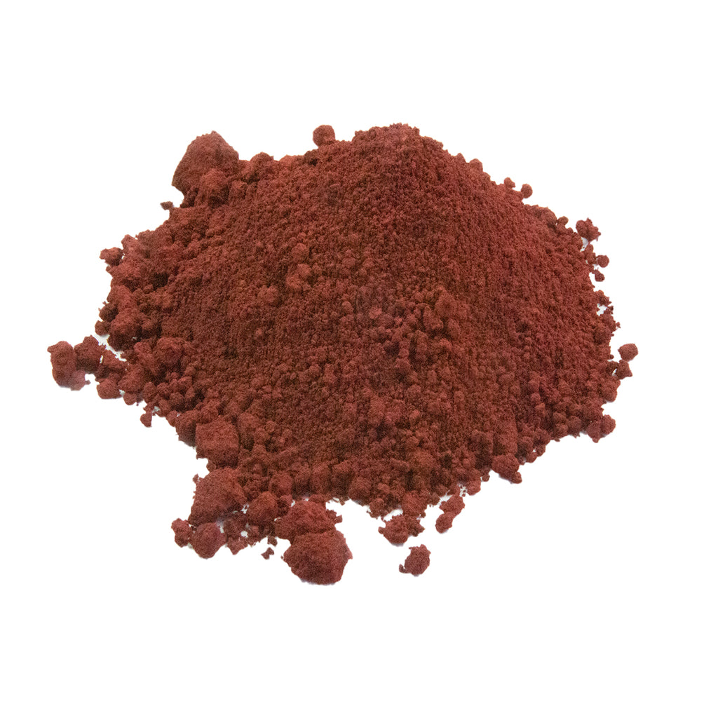 Natural Red Iron Oxide Pigment Dye Fe2O3, Size: 4oz