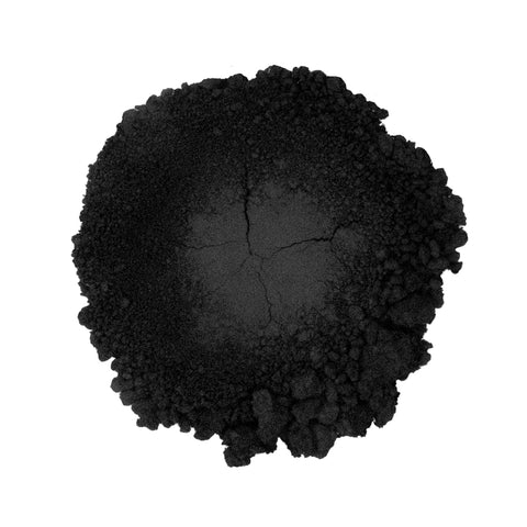 CP-89003 is a Black Iron Oxide Powder with a >1 micron size.  Approved for cosmetic use without restrictions and available in a variety of sizes.  Popular for Cosmetic, Epoxy, Resin, Nail Polish, Polymer Clay, Paint, Soap, Candle, Plastic, Jewelry, Glass, Ceramic, Silicone, Ink, and many other applications.