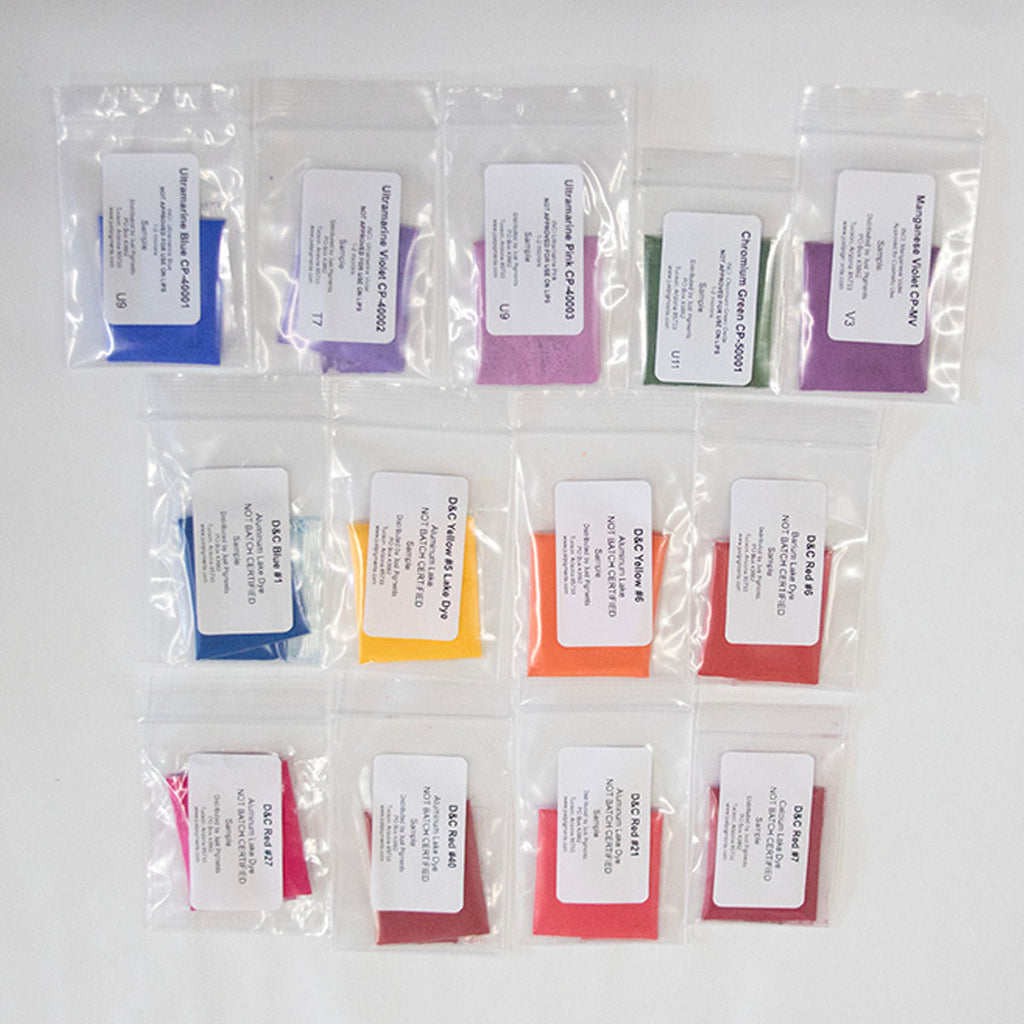 Sample Pack 13 Matte Colors (Pigments Without Mica)