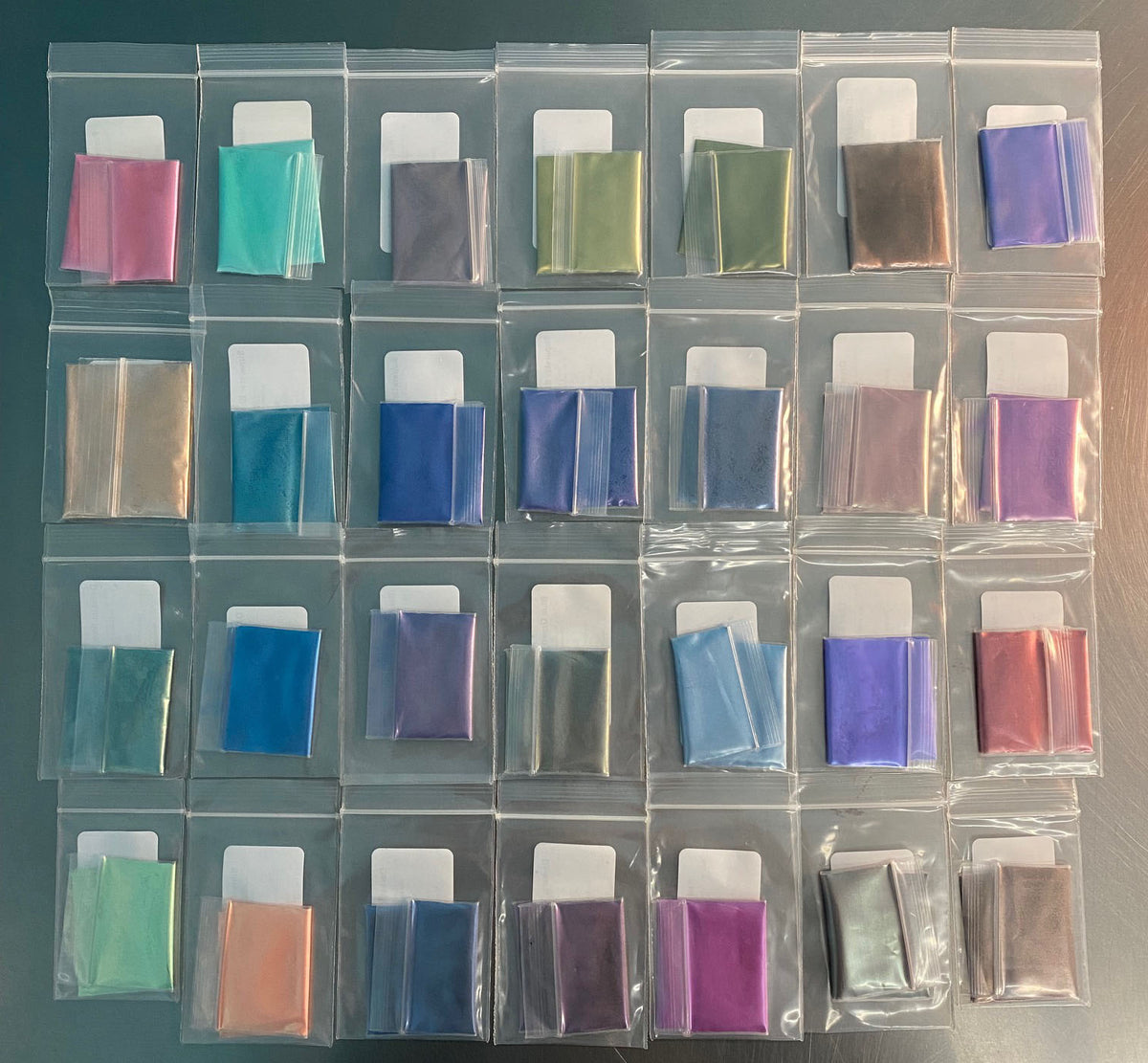 Color Sample Pack Sample Pack 32 Duo Chrome Colors – Just Pigments